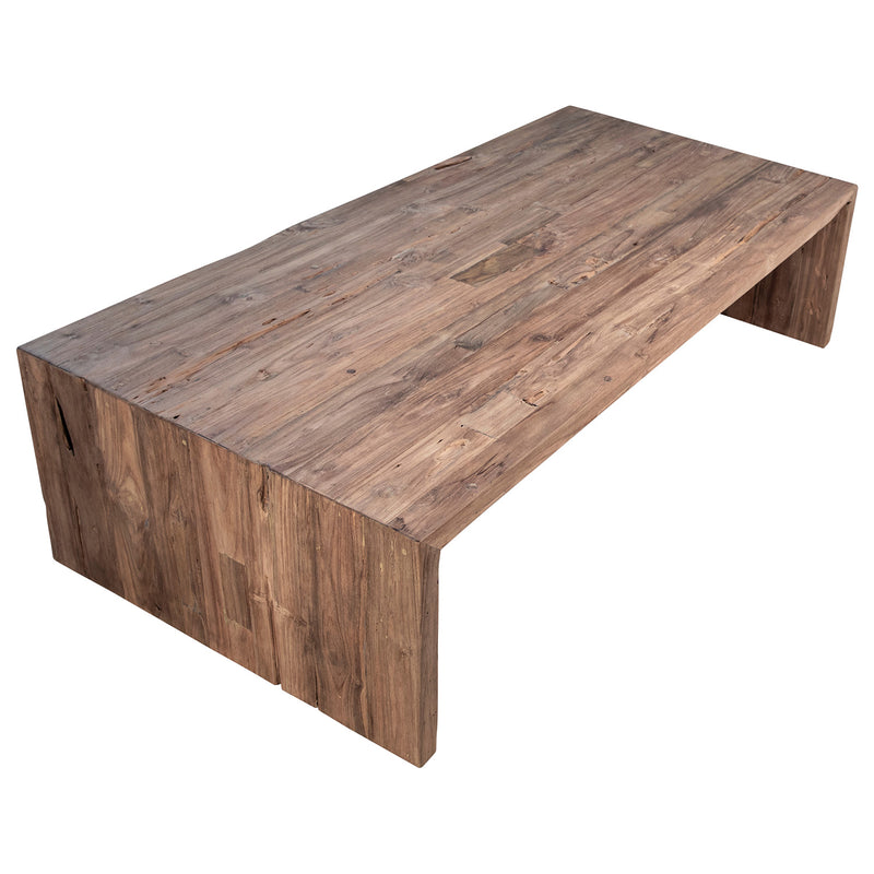 Camila Rectangular Waterfall Coffee Table