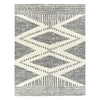 Livabliss Deluxe Shag Hook Machine Woven Rug