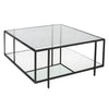 Fillmore Glass Square Coffee Table