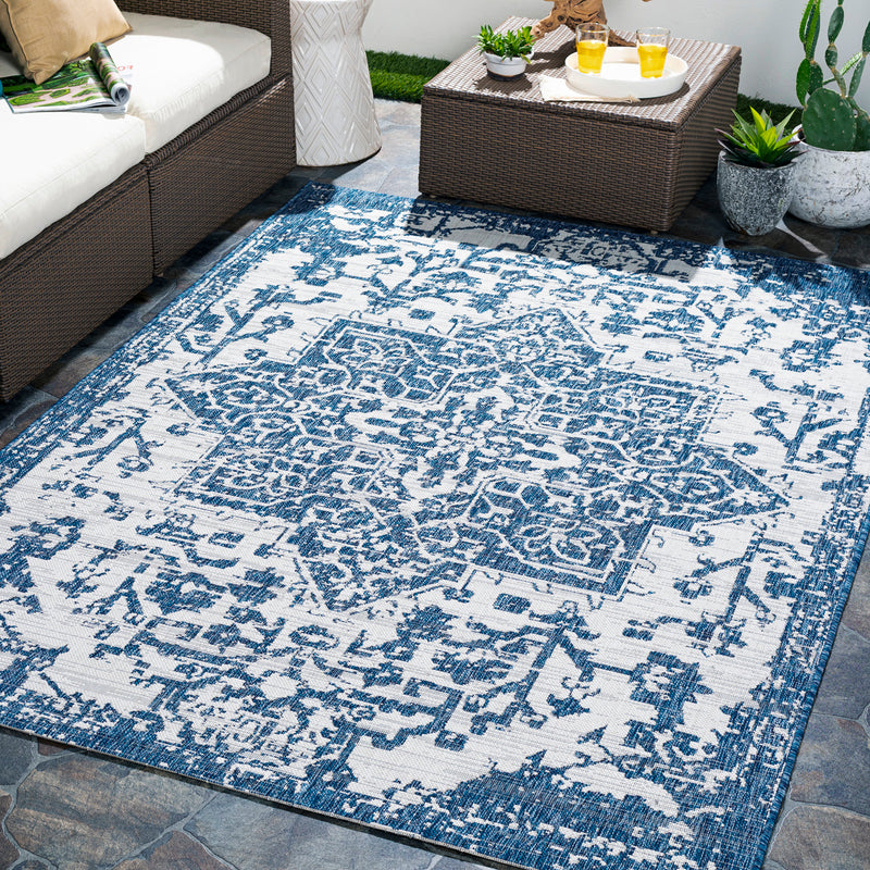 Livabliss Eagean Traditional Indoor/Outdoor Rug