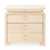 Villa and House Elina 3 Drawer Side Table