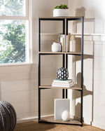 Cate Tier Corner Bookshelf