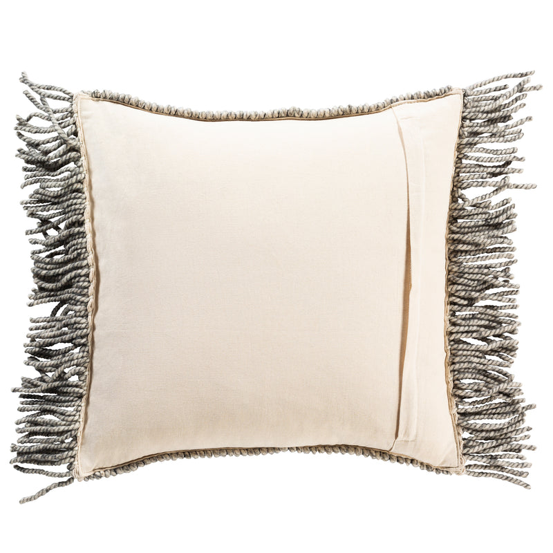 Farmhouse Fringe Throw Pillow