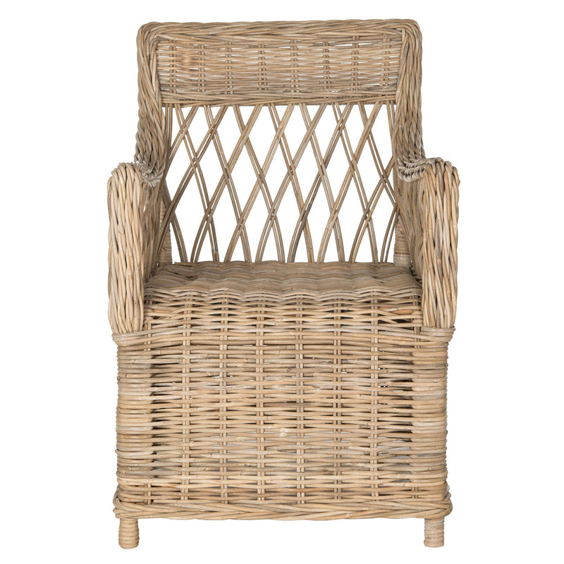 Gentry Rattan Arm Chair