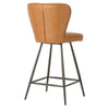 Maria Leather Swivel Counter Stool Set of 2