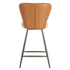 Maria Leather Swivel Counter Stool Set of 2