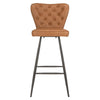 Arabella Leather Bar Stool Set of 2