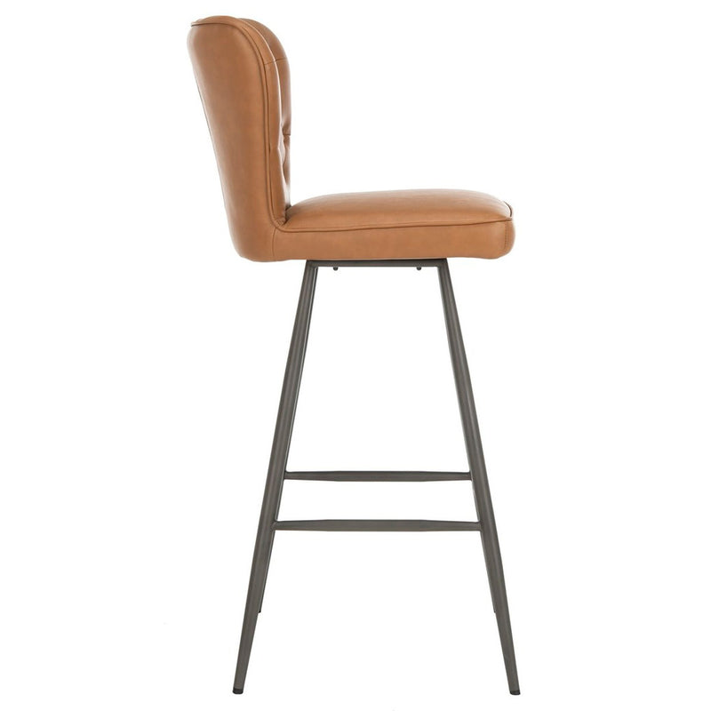 Arabella Leather Bar Stool Set of 2