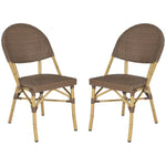 Castaneda Stacking Indoor/Outdoor Side Chair Set of 2