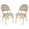 Castaneda Stacking Indoor/Outdoor Side Chair Set of 2