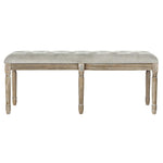 Keen French Brasserie Tufted Bench