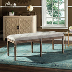 Keen French Brasserie Tufted Bench