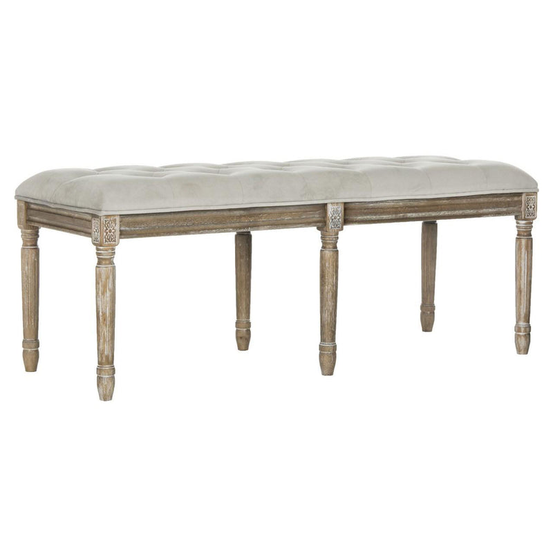 Keen French Brasserie Tufted Bench