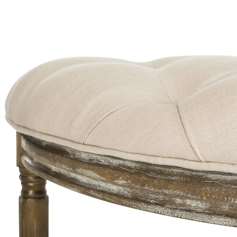 Villanueva Tufted Semi Circle Bench