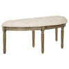 Villanueva Tufted Semi Circle Bench