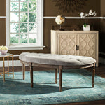 Villanueva Tufted Semi Circle Bench