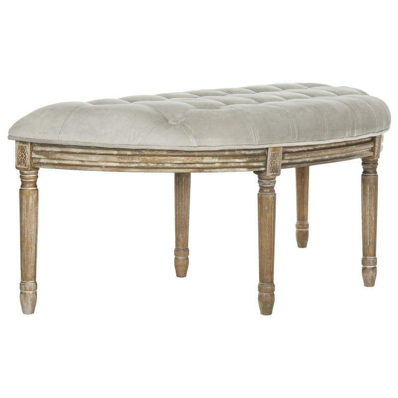 Villanueva Tufted Semi Circle Bench