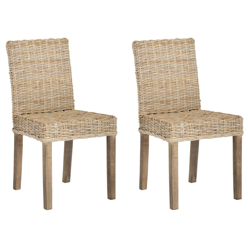 Emerson Rattan Side Chair Set of 2