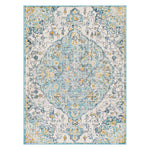 Livabliss Floransa Medallion Machine Woven Rug