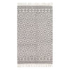 Surya Farmhouse Tassel Diamond Hand Woven Rug