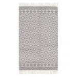 Surya Farmhouse Tassel Diamond Hand Woven Rug