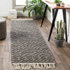 Surya Farmhouse Tassel Diamond Hand Woven Rug