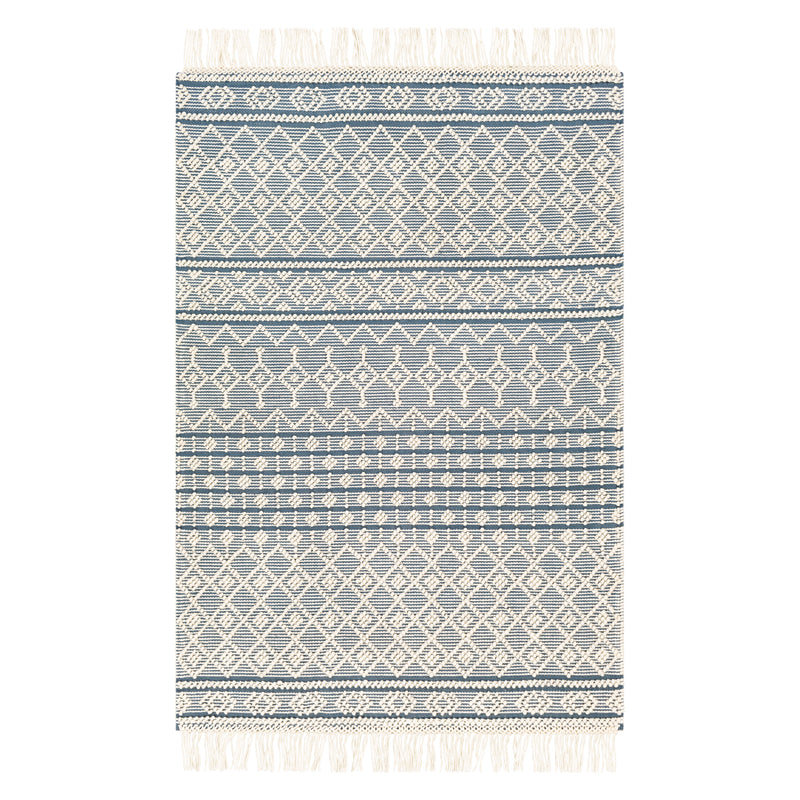 Surya Farmhouse Tassel Arrow Hand Woven Rug