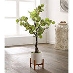 Faux Eucalyptus Potted Tree Small