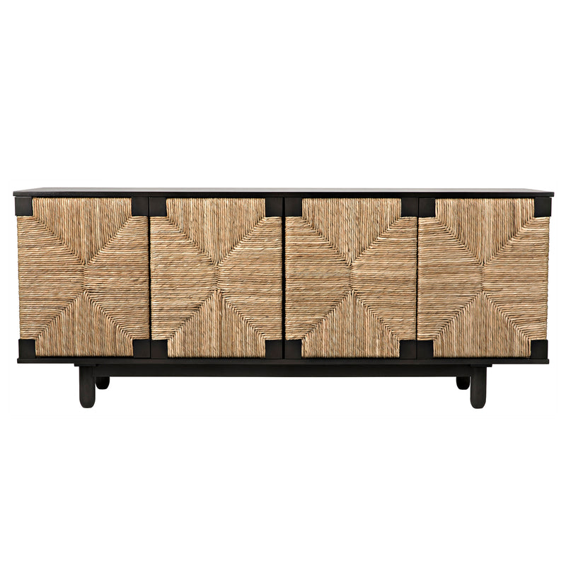 Noir Brook 4 Door Sideboard