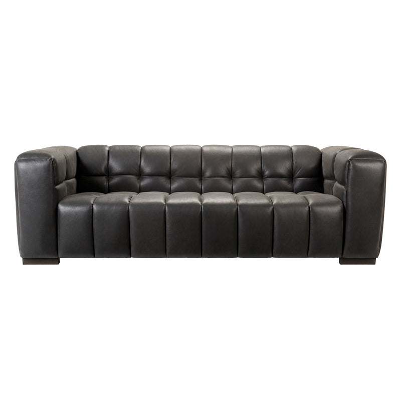 Crossett Leather Sofa