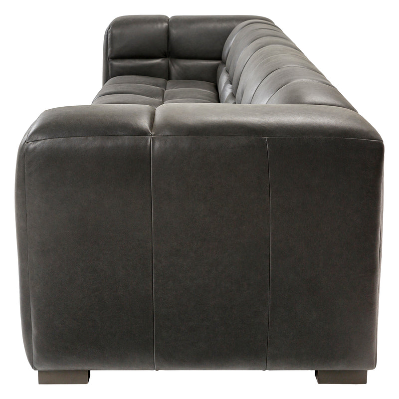 Crossett Leather Sofa