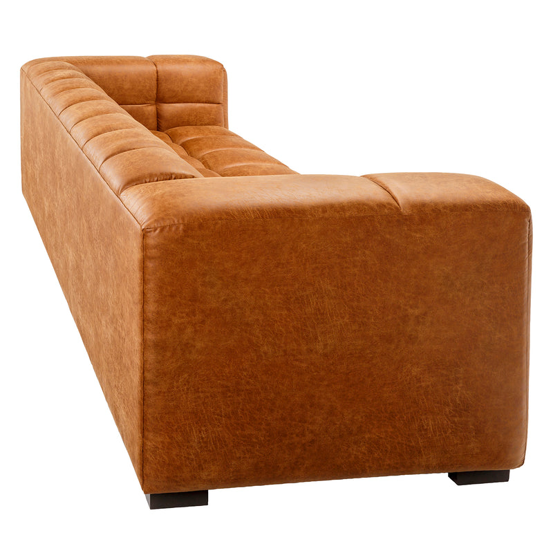 Crossett Leather Sofa