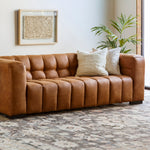 Crossett Leather Sofa