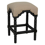 Noir Abacus Counter Stool