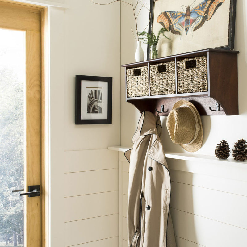 Mathis Basket Wall Shelf