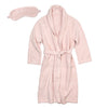 Kashwere Malibu Heathered Robe & Eye Mask Set