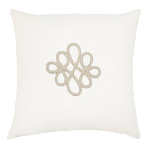 Square Feathers Imperial Birch Crest Throw Pillow