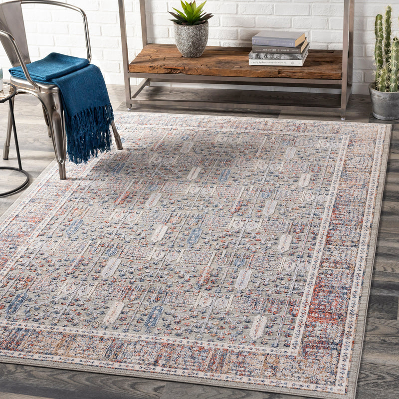 Surya Infinity Feather Machine Woven Rug