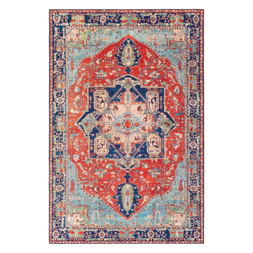 Livabliss Iris Medallion Machine Woven Rug