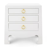 Villa and House Jacqui 3 Drawer Side Table