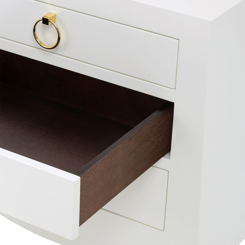 Villa and House Jacqui 3 Drawer Side Table