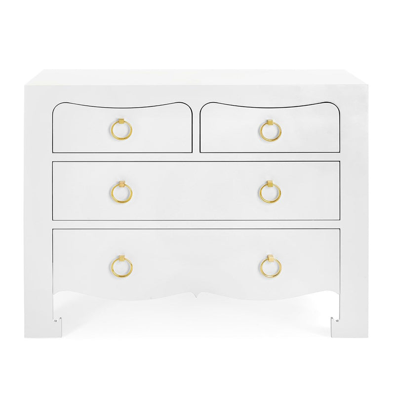 Villa and House Jacqui Large 4 Drawer Dresser