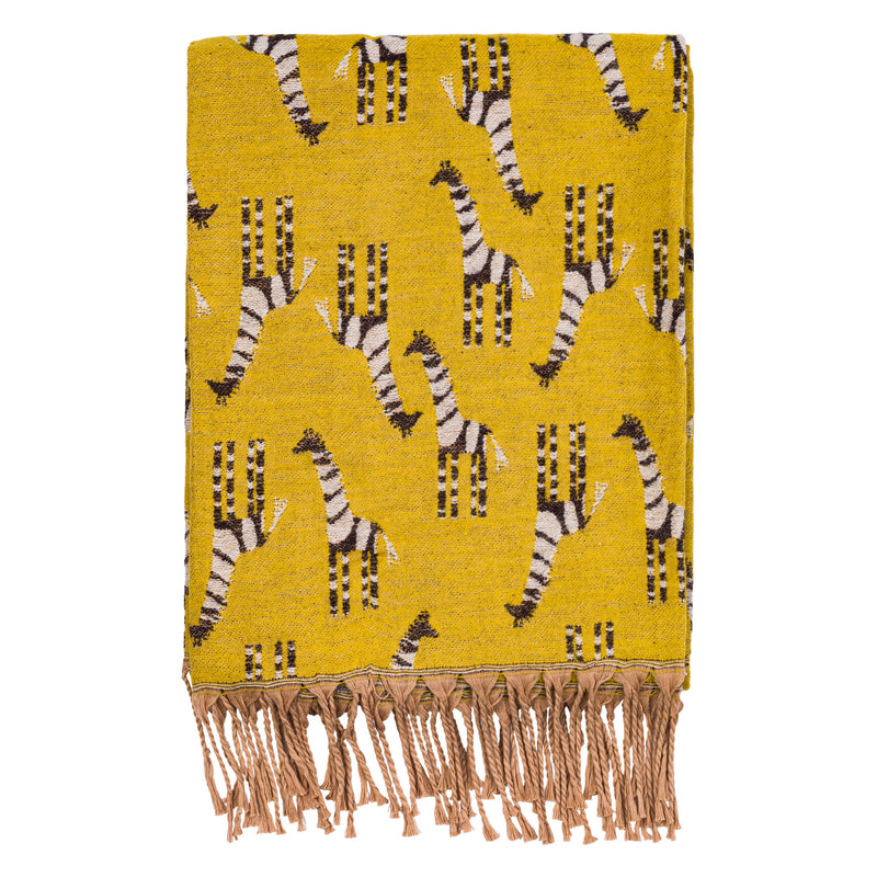 Loma Zebra Throw Blanket