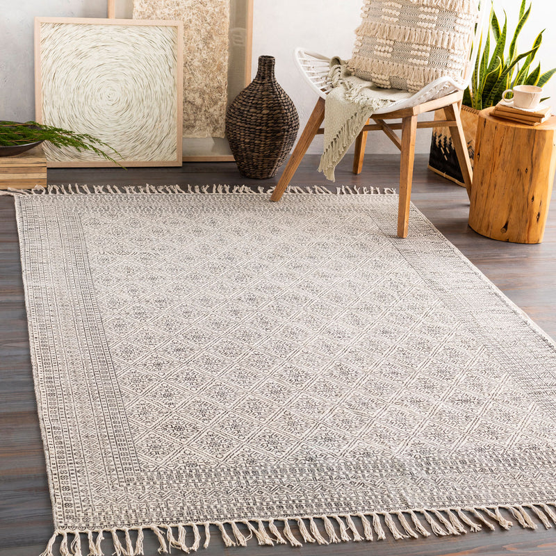 Livabliss July Frame Hand Woven Rug