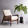 Wade Wood Frame Accent Chair