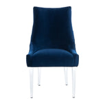 Davison Acrylic Leg Dining Chair