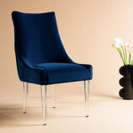 Davison Acrylic Leg Dining Chair