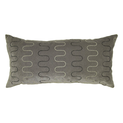 Square Feathers Kowloon Puzzle Throw Pillow