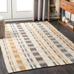 Surya Lexington Rove Leather Hand Woven Rug