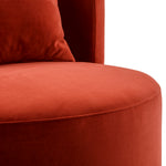 Brinkley Velvet Swivel Chair